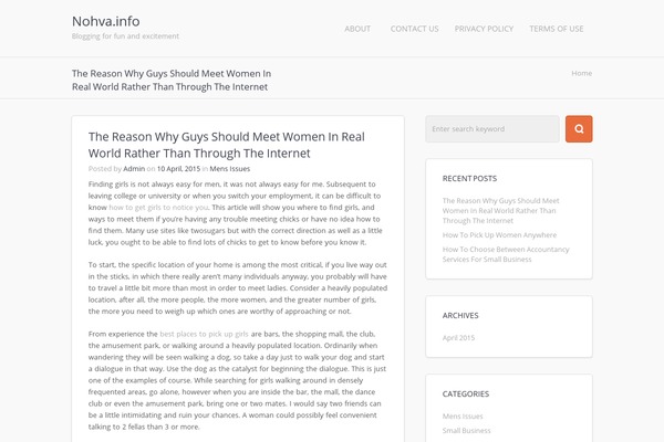 Fictive theme site design template sample