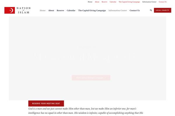 Salvation theme site design template sample