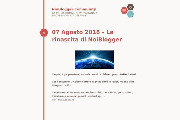 Hexa theme site design template sample