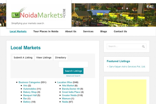 noidamarkets.com site used zeeMinty