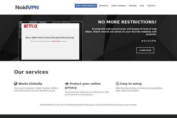 Site using Aq-page-builder plugin