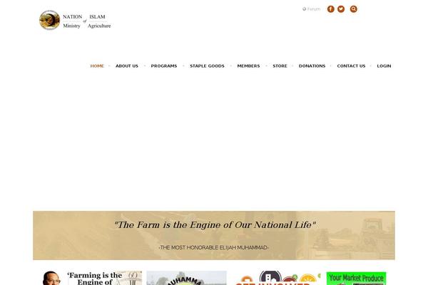 Rocco theme site design template sample