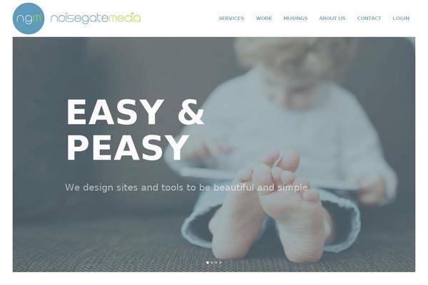 Brick theme site design template sample