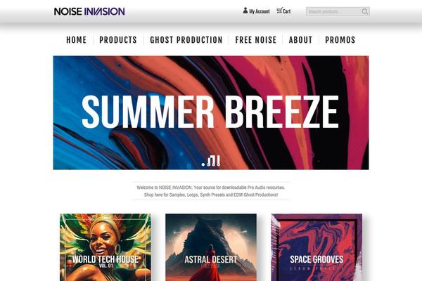 noiseinvasion.com site used Noiseinvasion_v_1_1