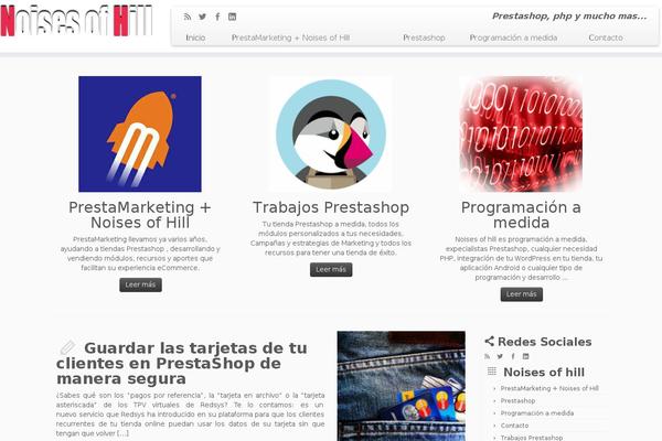 Customizr theme site design template sample