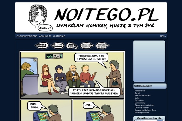 Site using Comic Easel plugin