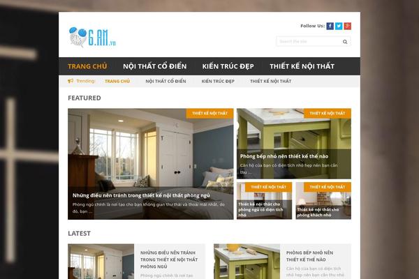 Bookshelf theme site design template sample
