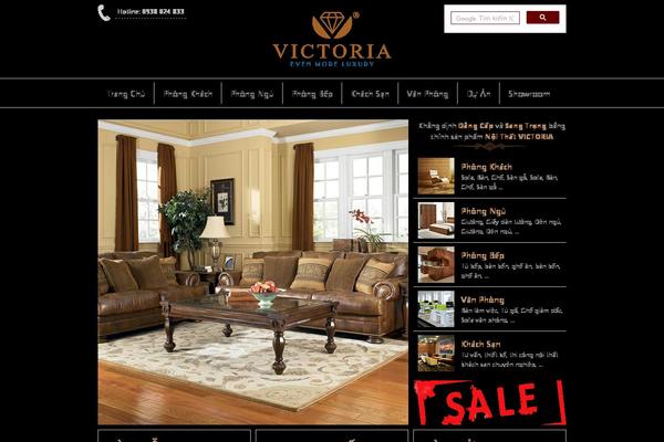 Victoria theme site design template sample