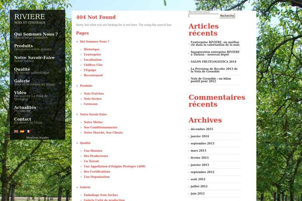 Photorific theme site design template sample