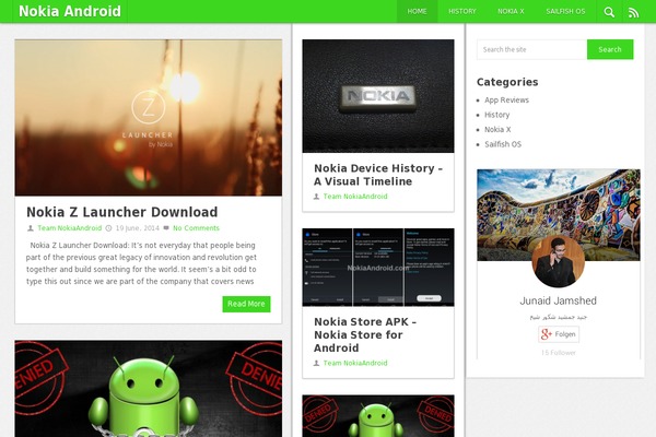 Pinstagram theme site design template sample