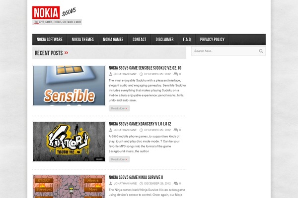 avenue theme site design template sample