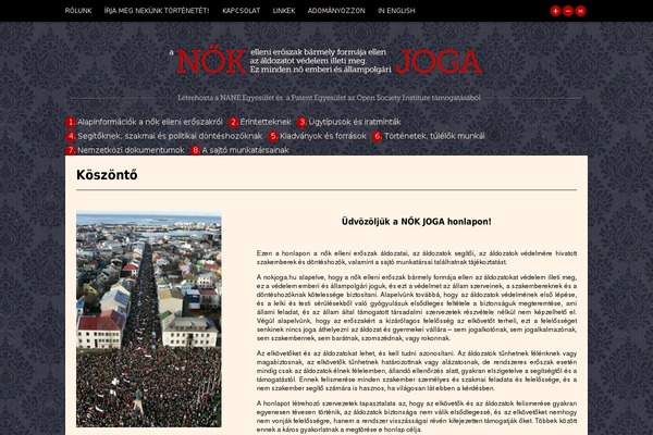 nokjoga.hu site used Yootheme