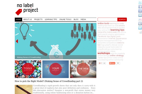 Site using Cute Profiles plugin