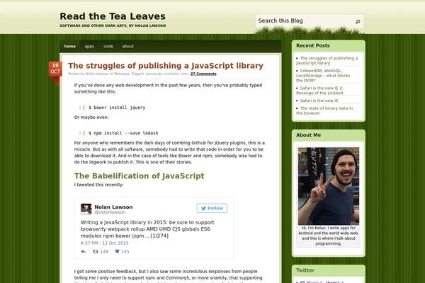 Site using SyntaxHighlighter Evolved plugin