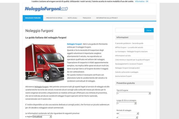 Iconic One theme site design template sample