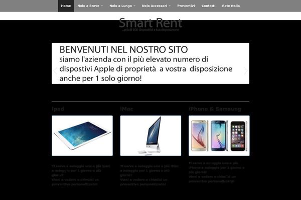 The One Pager theme site design template sample