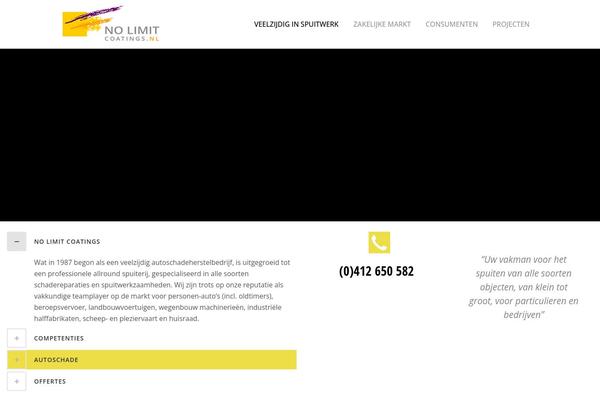 Bridge theme site design template sample
