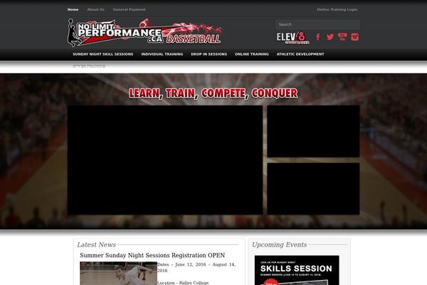 Lorem theme site design template sample