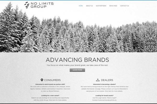 Dare theme site design template sample