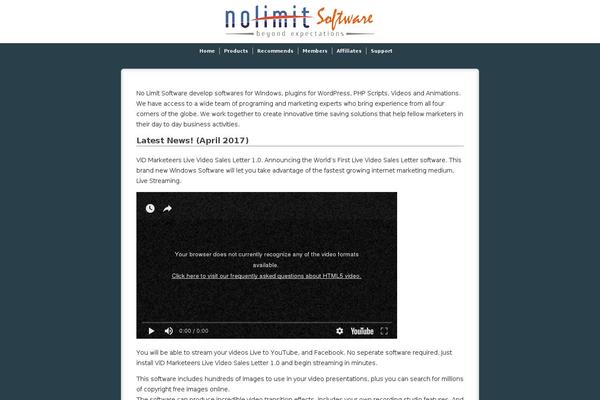 Site using InstaMember plugin