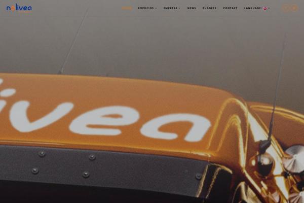 Rhythm theme site design template sample