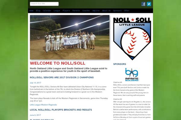 Ultimatum theme site design template sample