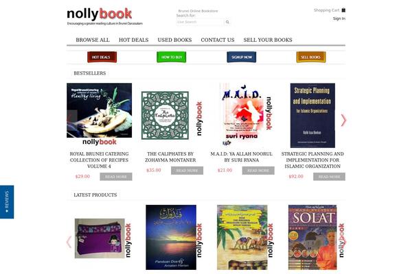 Blanco theme site design template sample