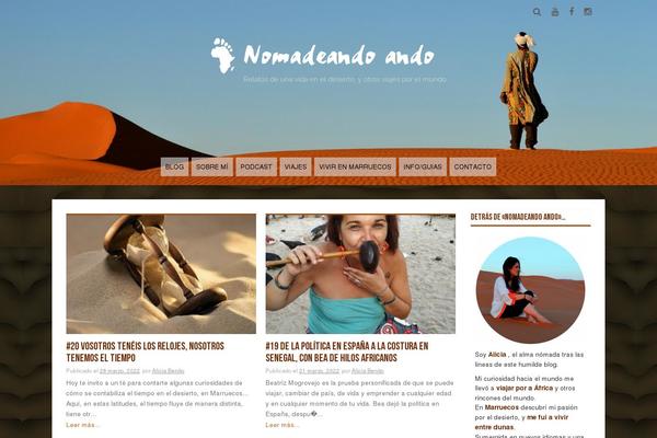 nomadeandoando.com site used Aldehyde