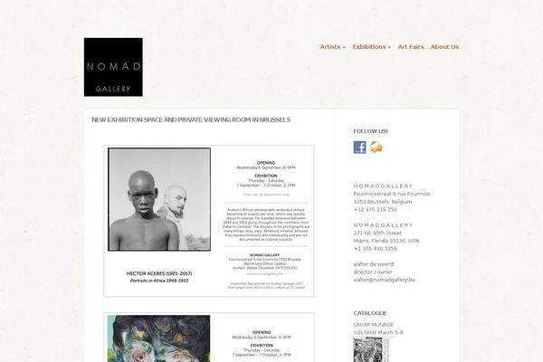 Flexible theme site design template sample