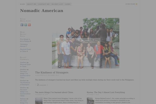 Thesis 1.8.5 theme site design template sample
