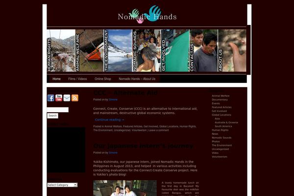 Sliding Door theme site design template sample
