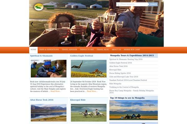 nomadictrails.com site used Corporatemag