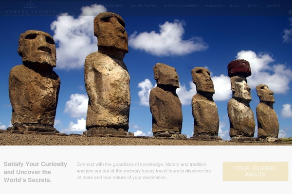 Trek theme site design template sample