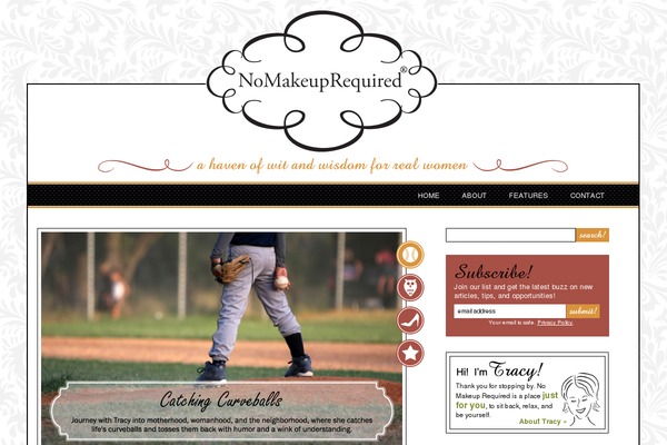 nomakeuprequired.com site used Nmr-theme