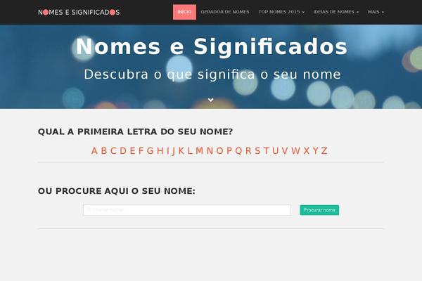 Flat Bootstrap theme site design template sample
