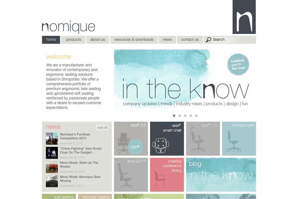 nomique.com site used Vepa-thema