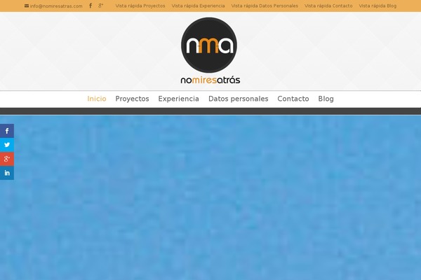 nomiresatras.com site used Divi-hijo-no-mires-atras