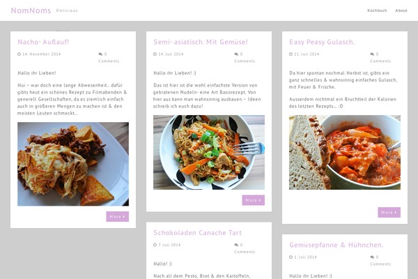 nomnoms.de site used Themehub_publish