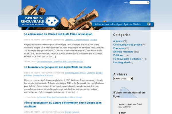 Anna theme site design template sample