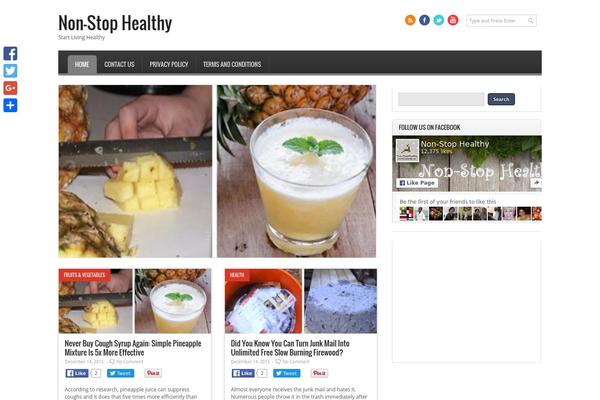Site using Follow us on widget plugin