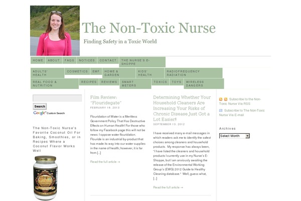 Thesis 1.8.3 theme site design template sample