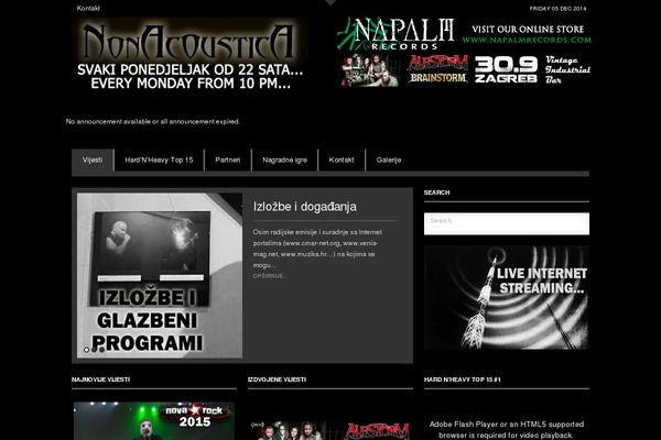 Deadline theme site design template sample