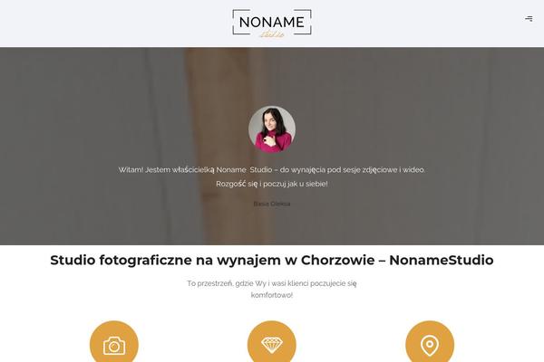 Oshine theme site design template sample
