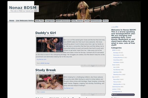 Techozoic Fluid theme site design template sample