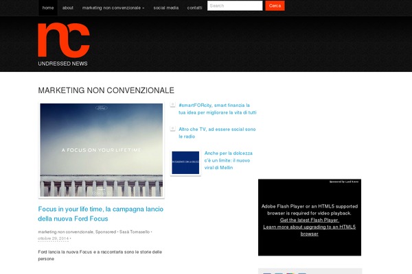 nonconvenzionale.com site used Otography
