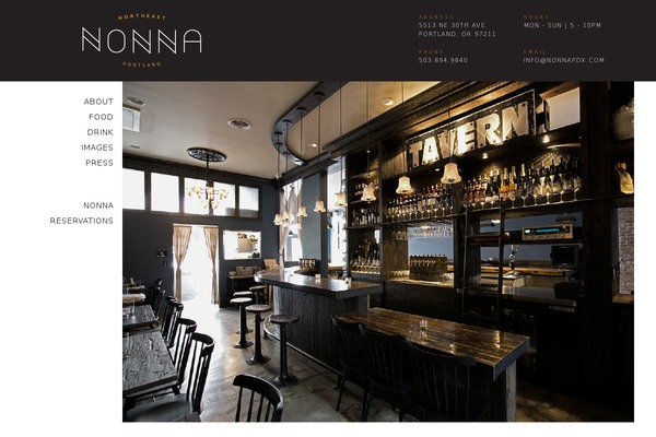 nonnapdx.com site used Doc_nonna