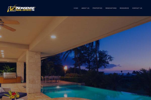 Eiddo theme site design template sample