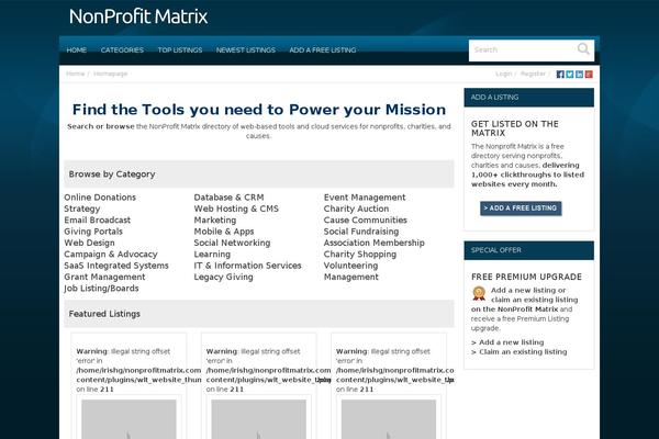 Site using Wlt_builder plugin