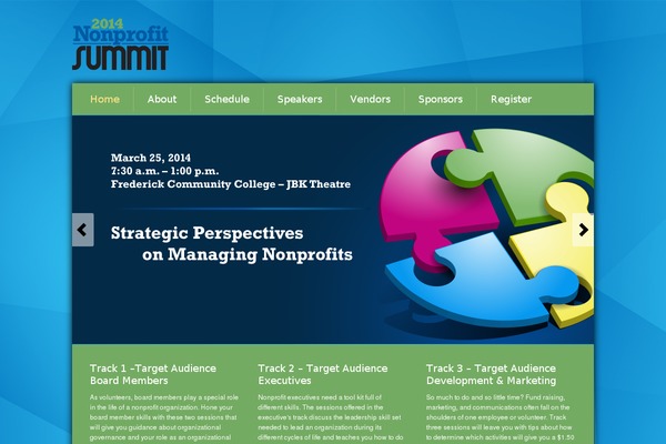 Born theme site design template sample