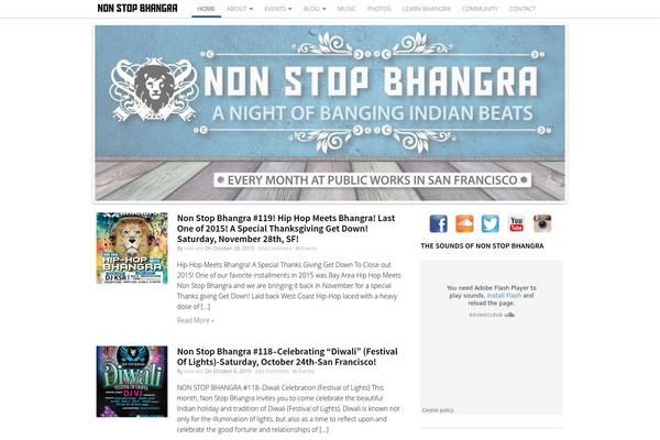 Site using Events-and-bookings plugin
